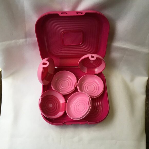 Tupperware Accessory Organizer Stuffables Hot Pink Set - Picture 2 of 3